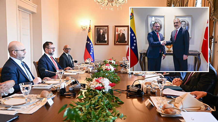 Dışişleri Bakanı Hakan Fidan ve Venezuela Dışişleri Bakanı Yvan Gil 