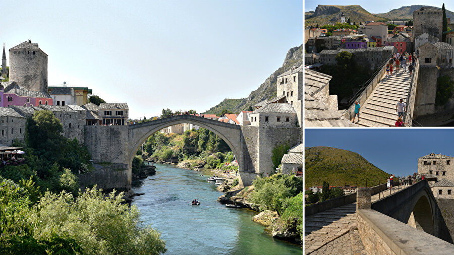 Mostar Köprüsü, kente adını vermesinin yanı sıra asırlardır farklı kültür ve medeniyetleri birleştirme görevi üstleniyor.