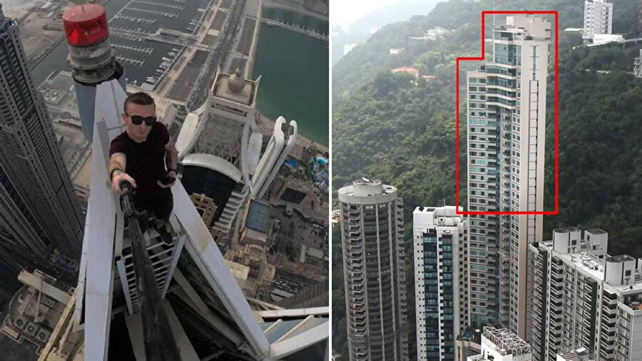 Remi Lucidi tırmandığı gökdelenden aşağı inemedi