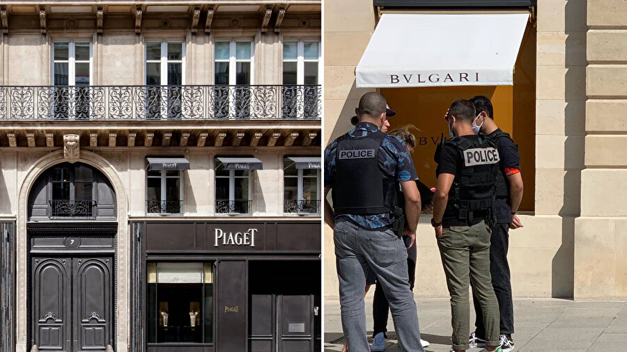Paris'teki Piaget mağazası soyuldu