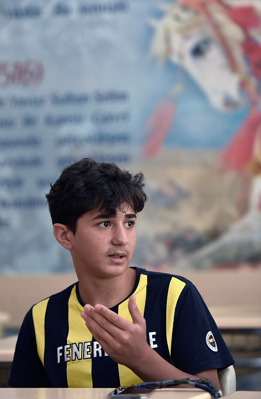 Ahmet Ramiz Yanartaş, 9. Sınıf Öğrencisi.