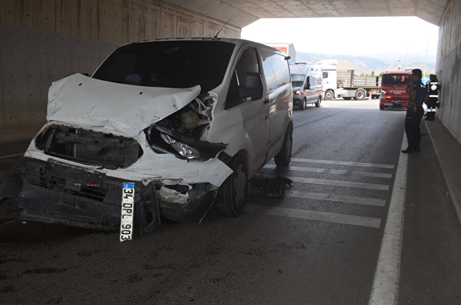 Amasya'da zincirleme kaza: Bir ölü, 3 yaralı