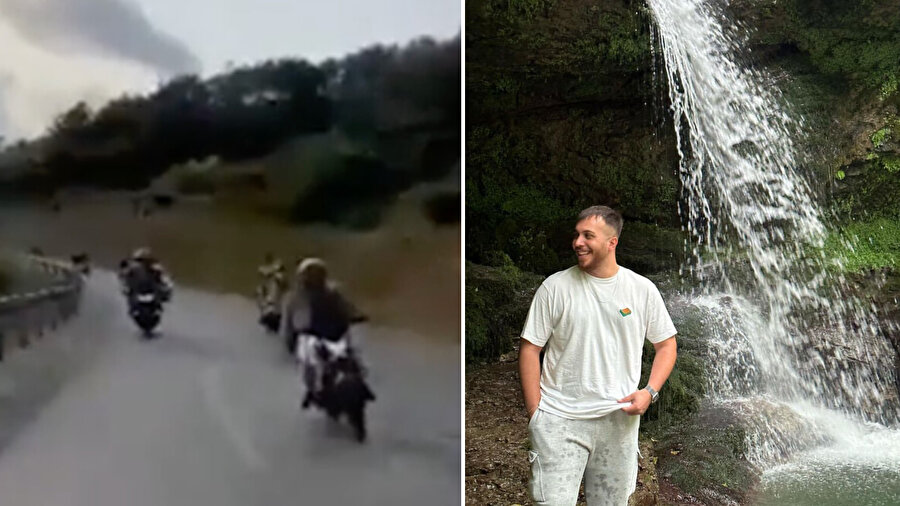 Kaza anından bir fotoğraf