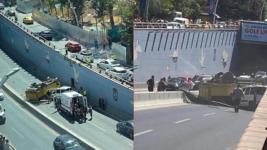 Kaza anından fotoğraflar