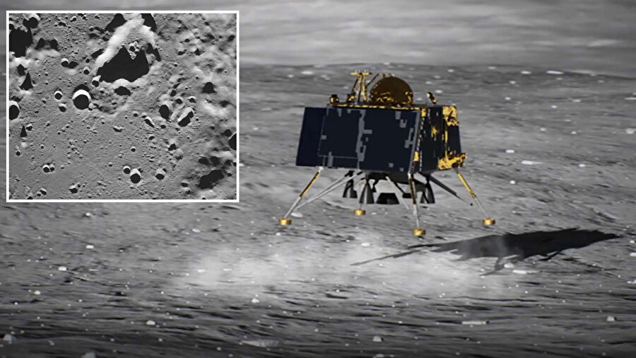 Hindistan Ay'ın güneyine iniş yapan ilk ülke oldu