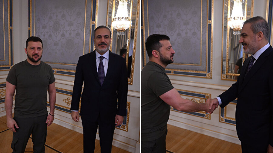 Hakan Fidan ve Zelenski