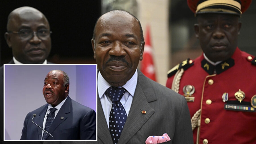 Cumhurbaşkanı Omar Bongo ile yönetimi düne kadar elinde tutan Ali Bongo