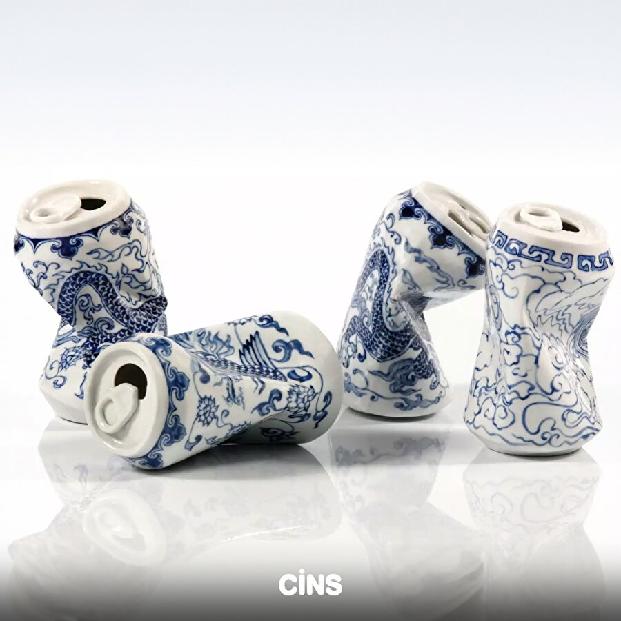 Lei Xue'nın modern sanat çinileri