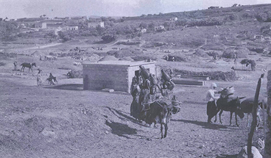 1948 öncesi dönemde 4000'den fazla Filistinliye ev sahipliği yapan Saffuriya köyü.