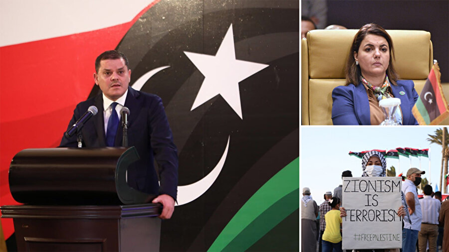 Libya'da 1957 yılında çıkarılan 'İsrail'i Boykot Kanunu'na göre, 'Gerçek ya da tüzel kişilerin, İsrail'deki kişi veya kurumlarla, onlara bağlı çalışanlarla herhangi bir anlaşma yapması yasaktır.' ifadesi yer alıyor.