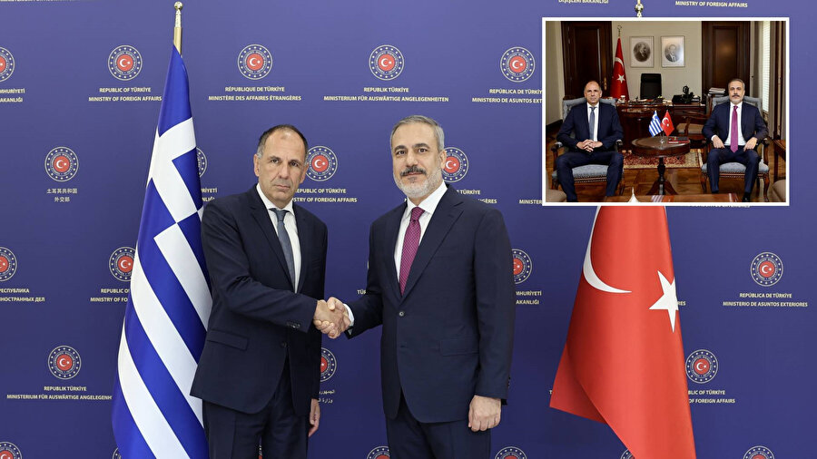 Dışişleri Bakanı Hakan Fidan, Yunanistan Dışişleri Bakanı Yorgos