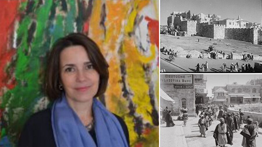 Ürdün'deki Madaba Amerikan Üniversitesi'nde sosyoloji profesörü olan Chrıstina Zacharıa, asistanlığını yaptığı Amerikan Üniversitesi Sosyoloji Fakültesi Başkanı merhum Samih Farsoun ile Filistin ve Filistinliler (Palestine and the Palestinians) adlı kitabı kaleme aldı. 