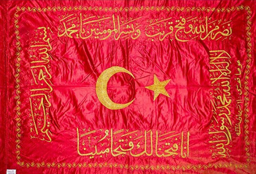 Osmanlı sancağı.
