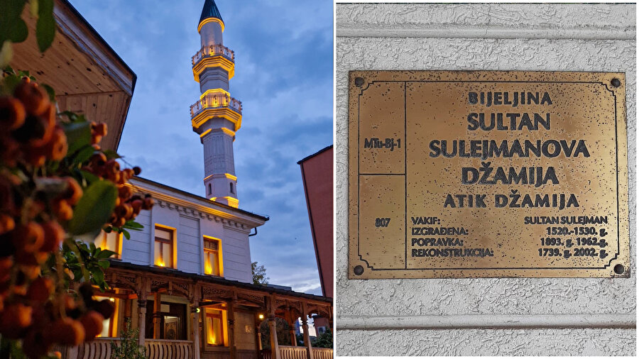 Müslümanların kalesi: Sultan Süleyman Atik Camii.