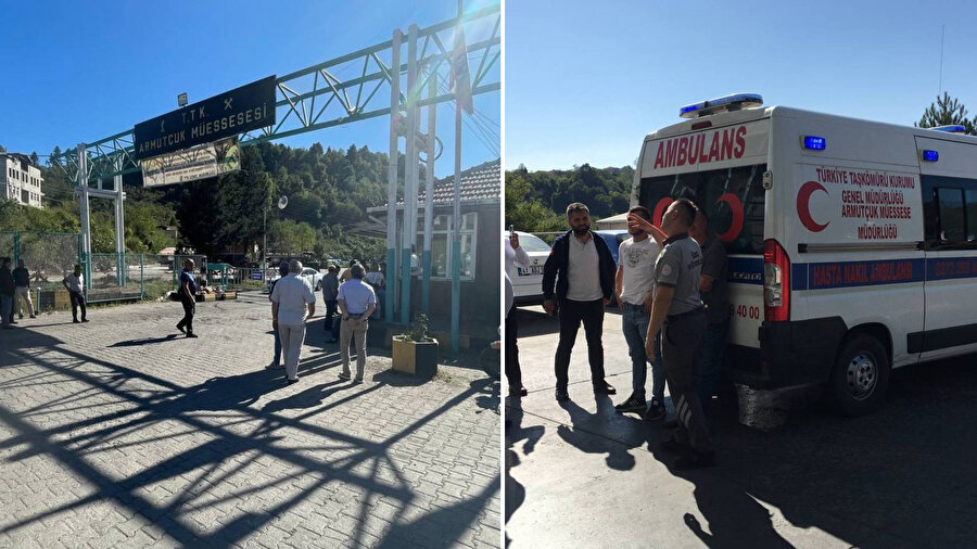 Olay yerinden ilk görüntüler