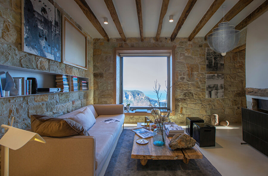 Yapının salonu. Fotoğraf: Derya Atıcı