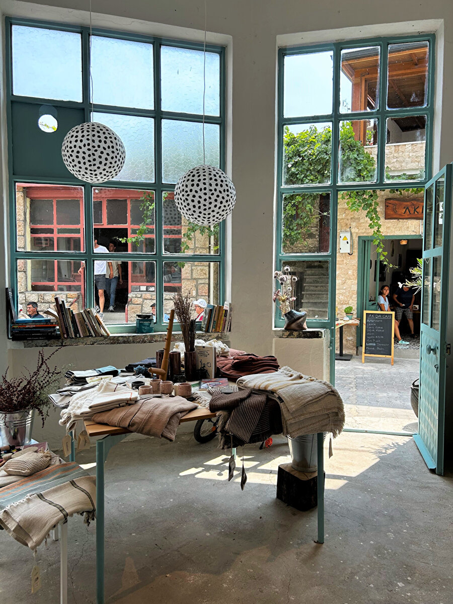 Köyde bulunan dükkanlardan biri. Fotoğraf: Birsen Uzun Aydın