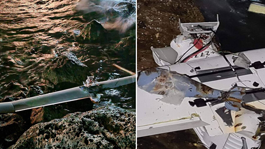 Patlayıcı yüklü dron