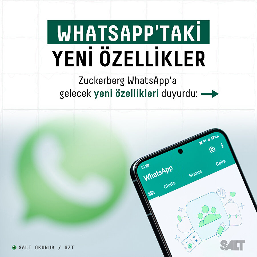 WhatsApp'taki yeni özellikler
