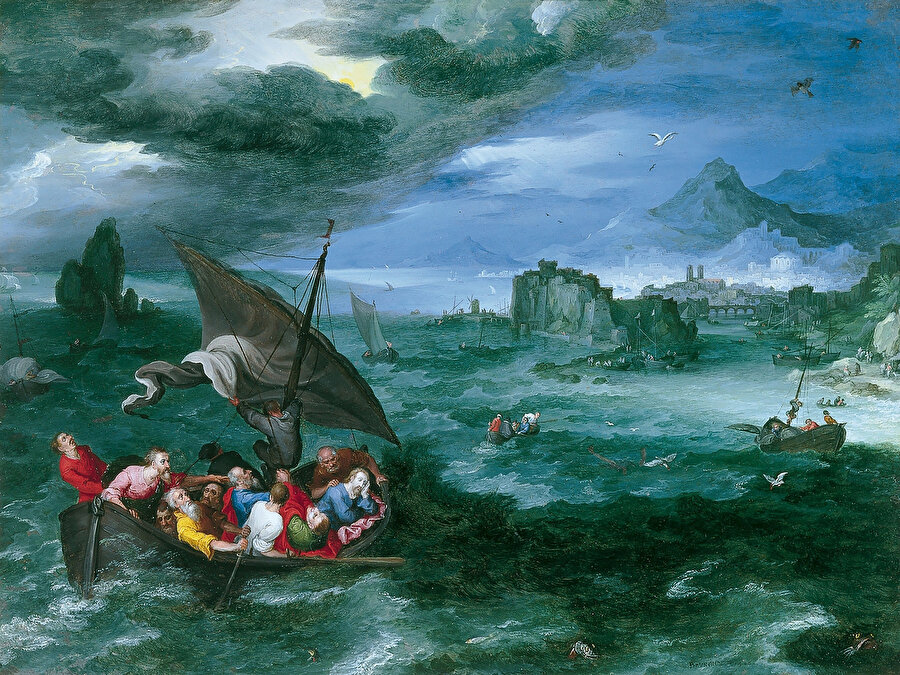“Christ in the Storm on the Sea of Galilee,” 1596.