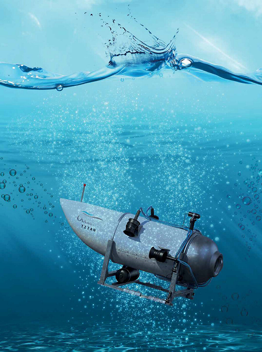 Son derece küçük bir denizaltı olan titan 670 cm. uzunluğunda, 280 cm. genişliğinde ve 250 cm yüksekliğindeydi.