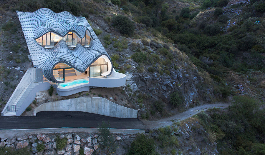 The House on the Cliff. 