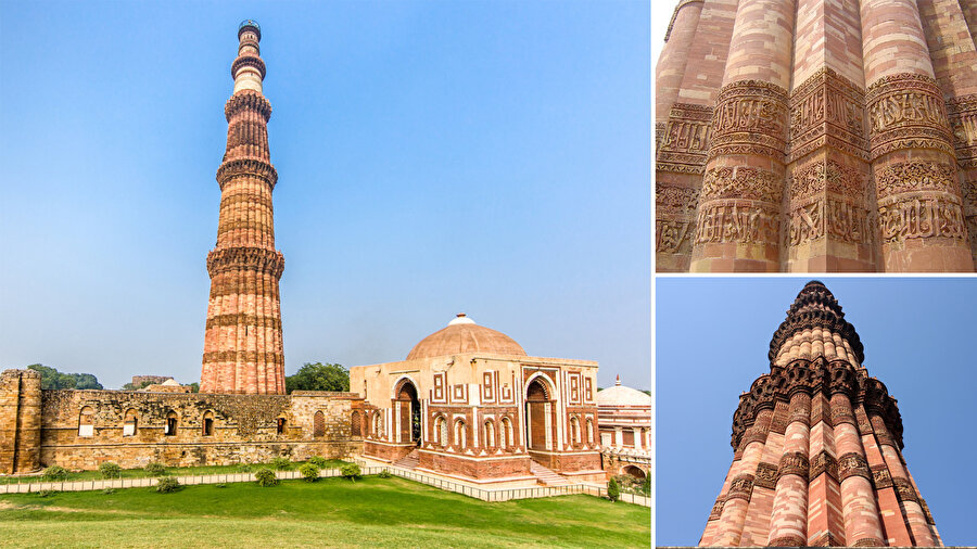 Kutub Minar, yaklaşık 900 yıllık bir anıt eser.