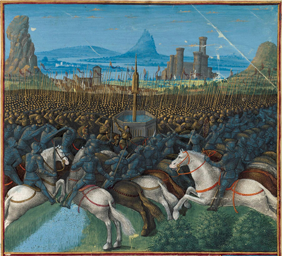 4 Temmuz 1187'de gerçekleşen Hıttîn Muharebesi’yle Kudüs Haçlı Krallığı karanlığa gömülerek artık üzerine hiçbir güneşin doğuşuna şahitlik edemedi.