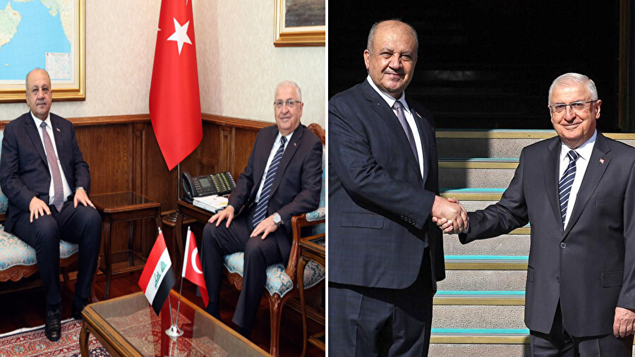 Irak Savunma Bakanı Thabit Mohammed Al Abbasi, Milli Savunma Bakanı Yaşar Güler