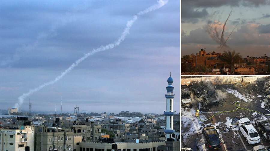 Hamas'ın Aksa Tufanı Operasyonu düzenlediği İsrail ‘savaş durumu alarmı’ ilân etti.