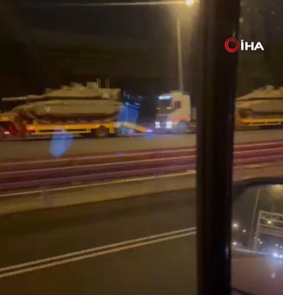 İsrail, Demir Kılıçlar Operasyonu kapsamında Gazze sınırına tank sevkiyatı gerçekleştiriyor.