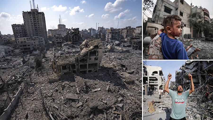 İsrail'in Gazze'ye saldırıları devam ediyor.