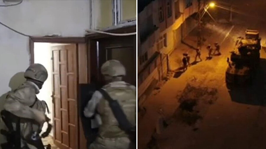 Sekiz kentte terör örgütü mensuplarına yönelik operasyon gerçekleştirildi.