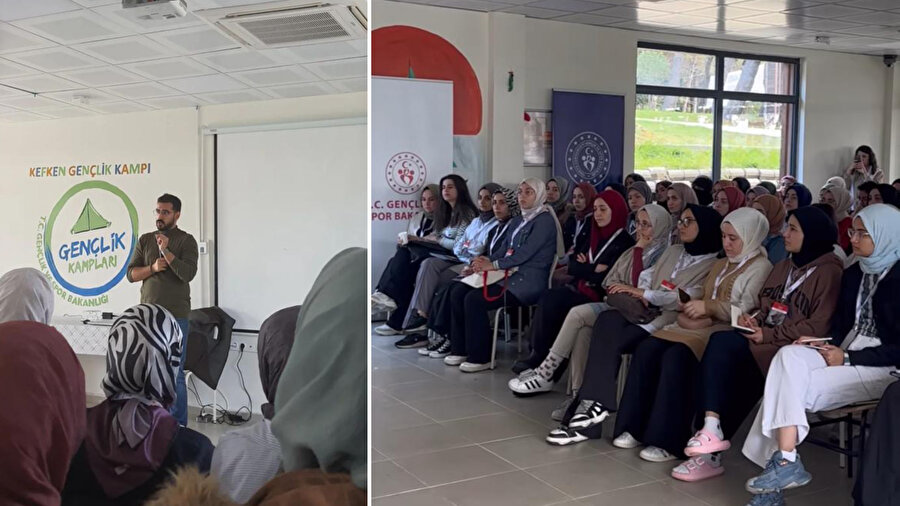 GZT Yayın Yönetmeni Doğukan Gezer, Genç Yeryüzü Doktorları Topluluğu öğrencileriyle buluştu. 