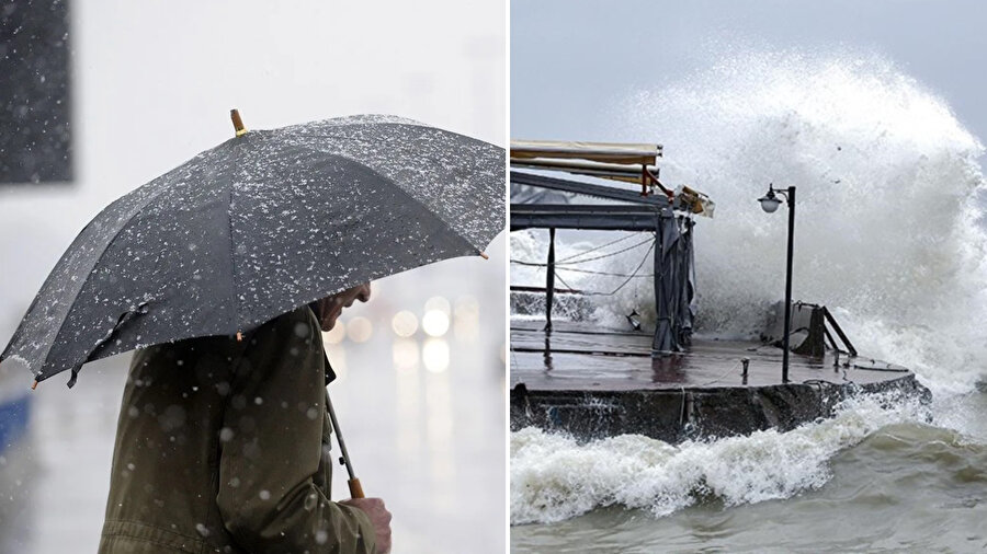 Batı Karadeniz'de yarından itibaren kuvvetli yağışlar etkili olacak.