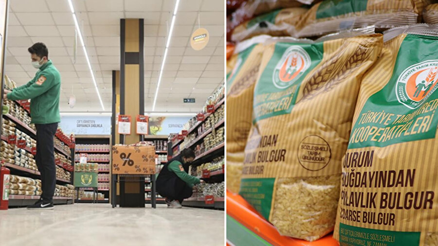 Tarım Kredi Kooperatif marketlerinde indirimler 2 Kasım'a kadar devam edecek.