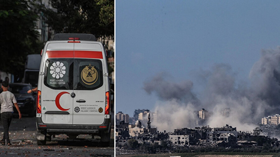El-Kerame Hastanesi, kullanılamaz hale geldi.