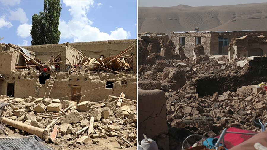 Afganistan'da meydana gelen depremde 2 bin 500 kişi hayatını kaybetti.