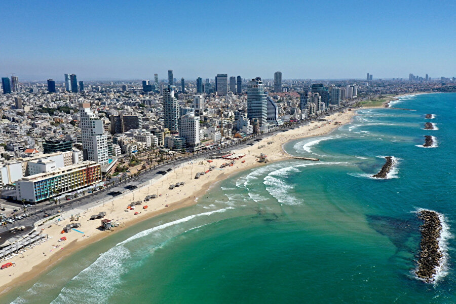 İsrail’in başkenti Tel Aviv de 1948 toprakları içinde yer alıyor.