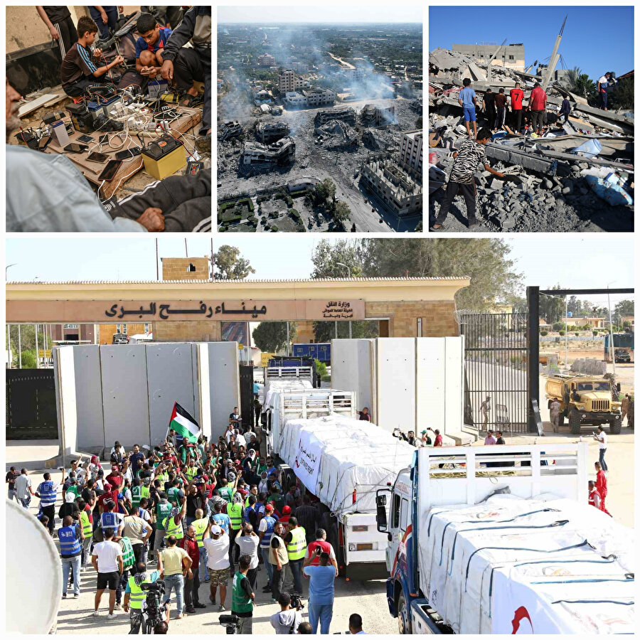 Gazze Şeridi’nin dünyaya açılan kapısı olarak bilinen Refah Sınır Kapısı, geçici süreliğine bugün açıldı.