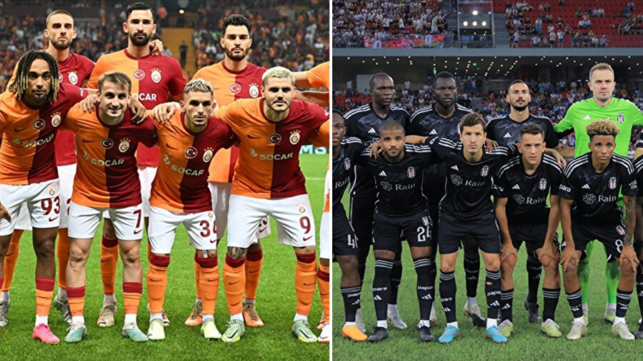 Süper Lig'de derbi günü! İşte Galatasaray - Beşiktaş maçının muhtemel  11'leri