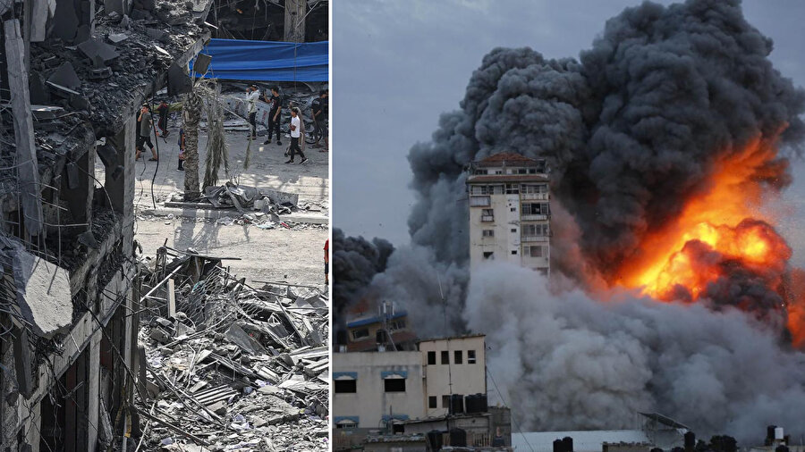 Hayatını kaybeden Filistinli sayısı 4 bin 700'e yükseldi.