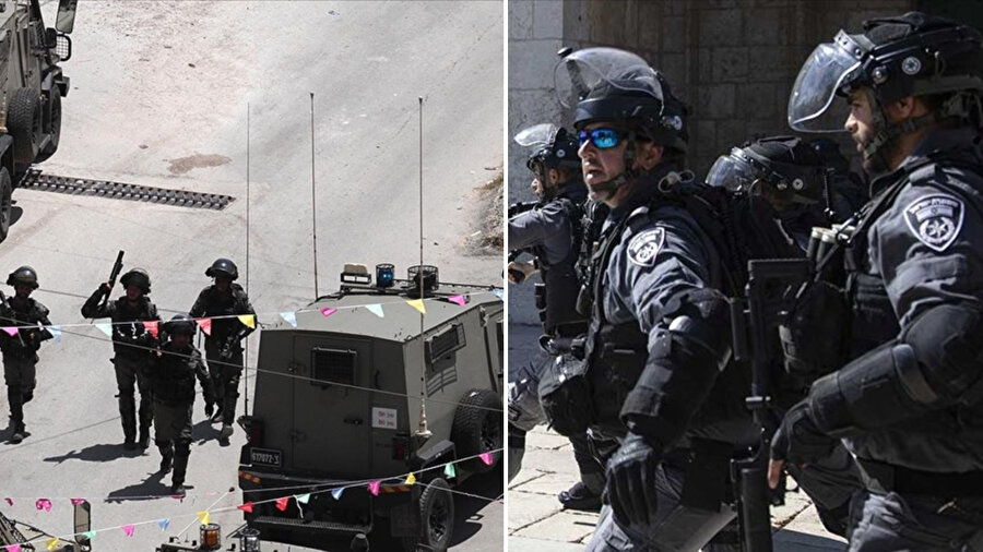 İsrail güçleri, Batı Şeria'da çok sayıda Filistinliyi gözaltına aldı. 