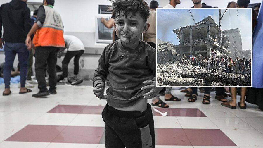 Gazze'de hastanelerde sağlık sistemi tamamen çöktü