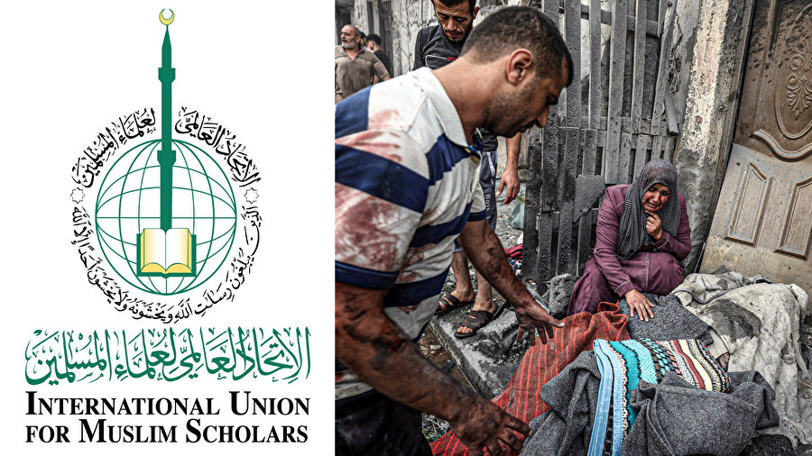 Dünya Müslüman Alimler Birliği, 'Gazze'ye saldırıları durduracak adımların atılması' çağrısında bulundu.