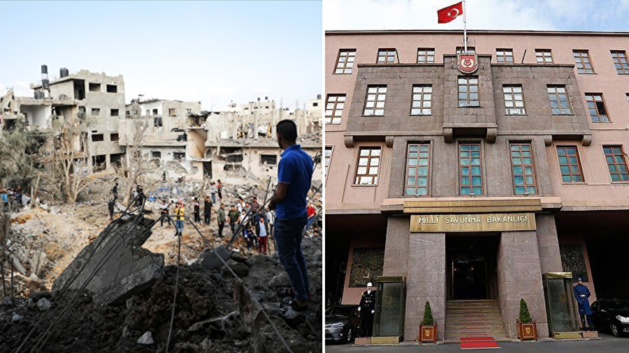 MSB'den Gazze'ye destek açıklaması yapıldı.