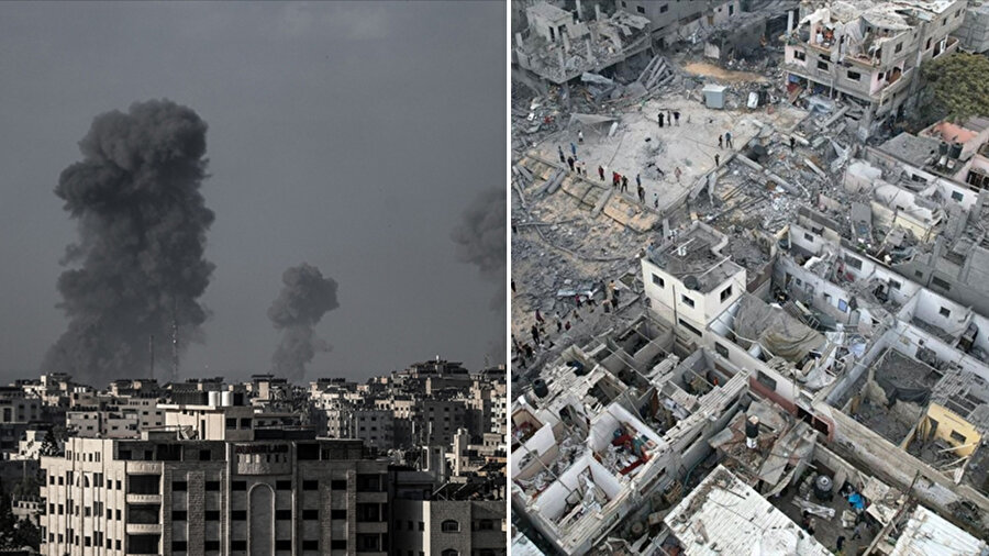 Gazze Şeridi'nde can kayıpları artıyor.