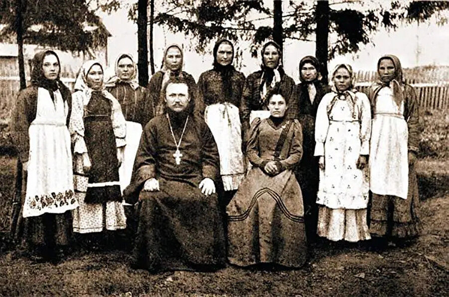 Kazan şehrinin vaftiz edilmiş Kreşin öğrencileri.