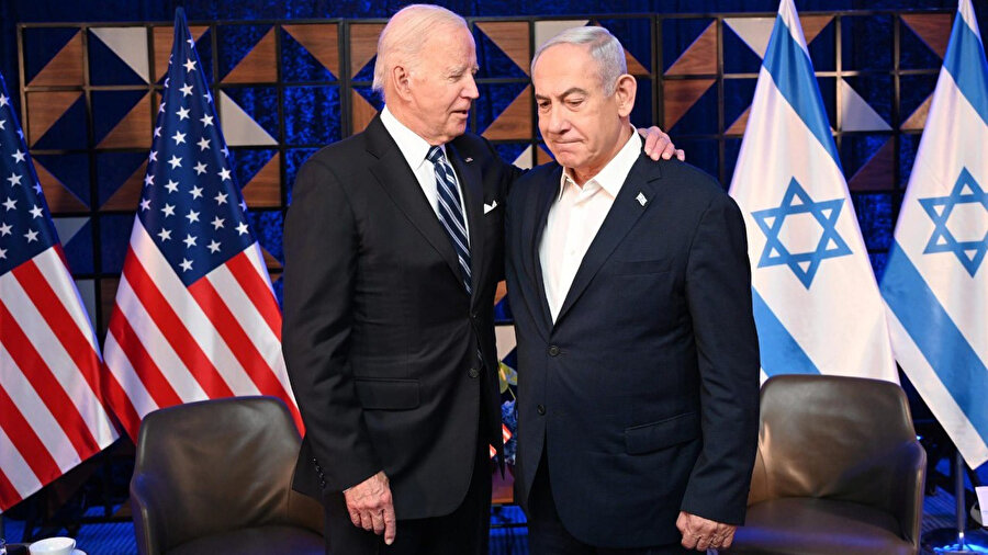 İsrail'e tam ve koşulsuz desteğini veren ABD Başkanı Joe Biden da "Eğer İsrail olmasaydı, mevcut olmasaydı onu icat etmemiz gerekirdi." demişti.