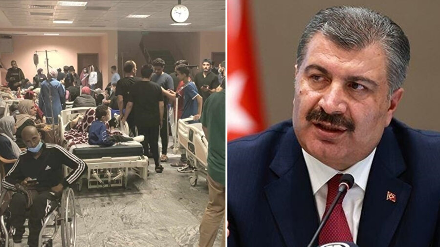 Bakan Koca'dan Gazze'deki ağır hastalara ilişkin açıklama geldi.